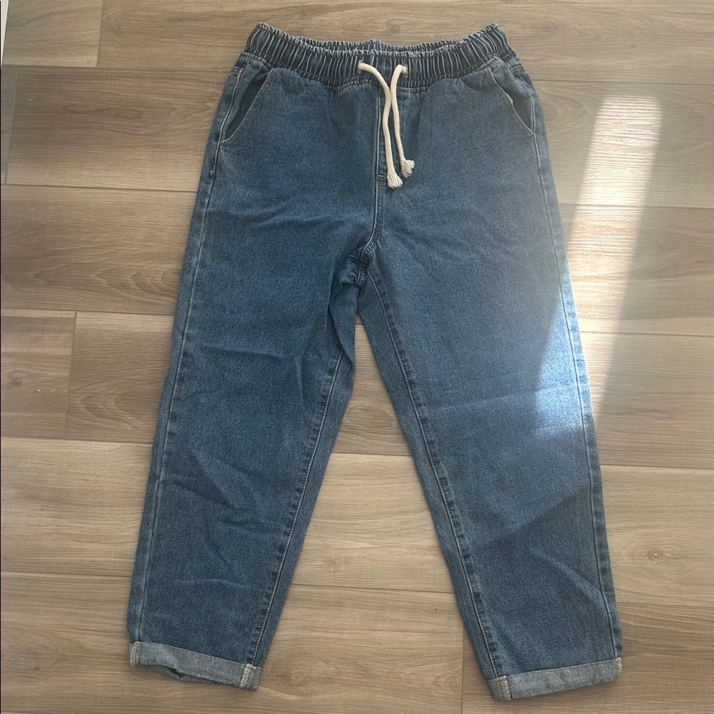 SHEIN Blue Ankle & Cropped Jeans